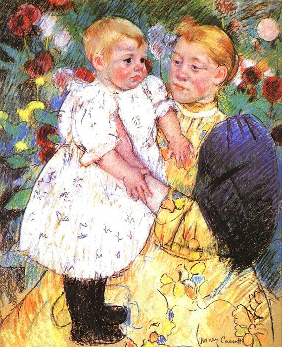 Mary Cassatt In the Garden ff oil painting picture